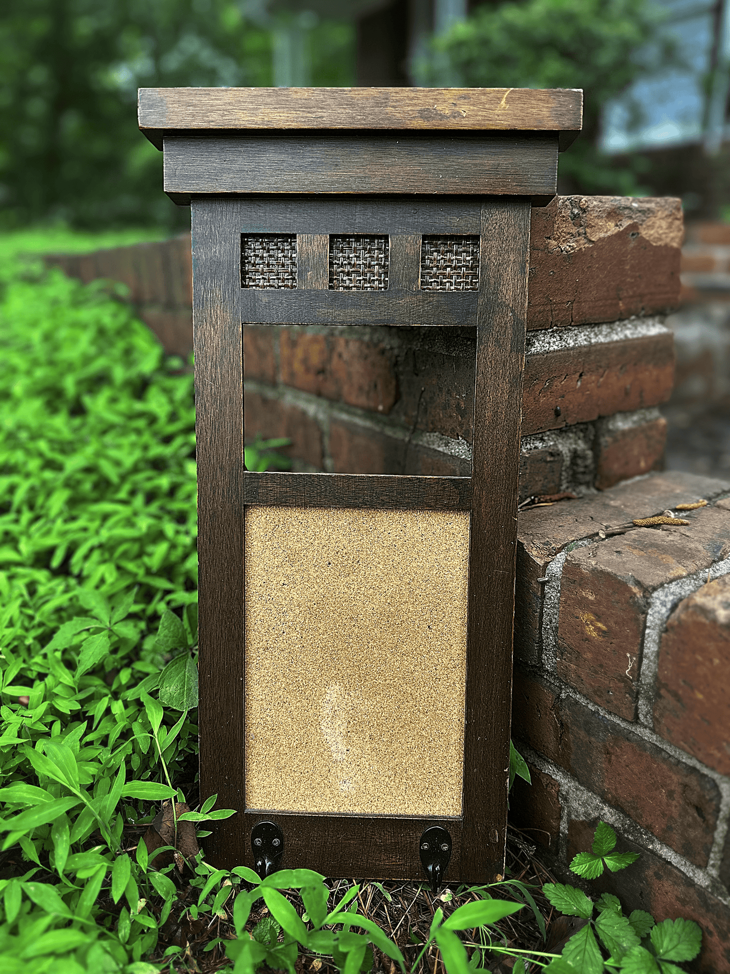 4x6 Wicker Accent Message Board